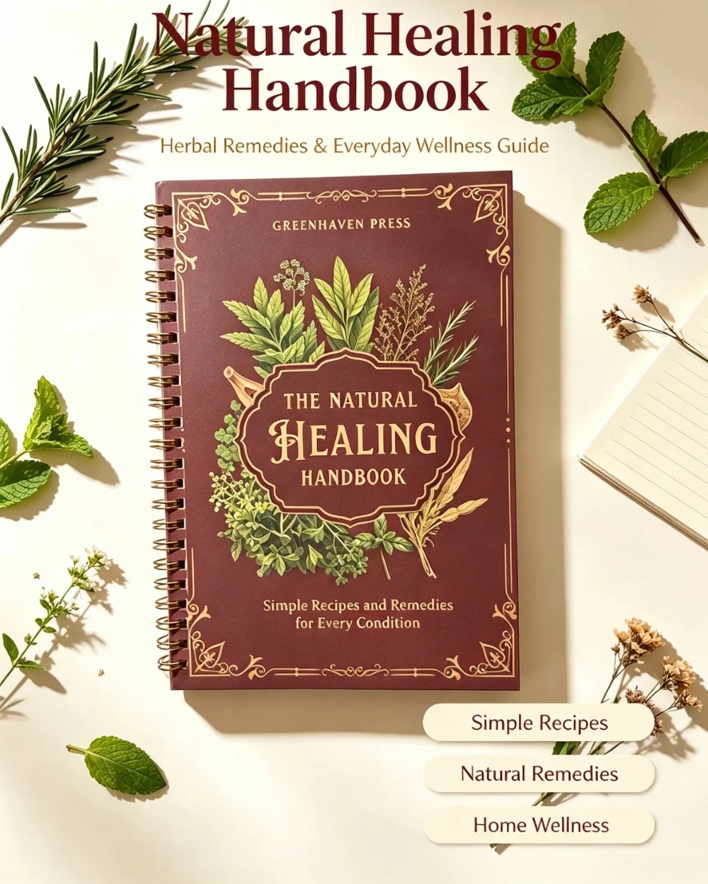 Das Handbuch der natürlichen H – Natural Herbal Wellness Bewertung und Preis